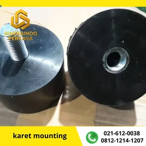 Karet mounting / karet dudukan mesin / karet peredam getaran 