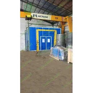 Perlengkapan Cold Storage Sand Blasting & Painting Room in Palembang