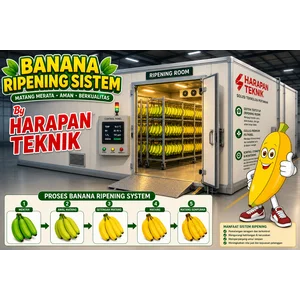 Sistem Ruangan Bertekanan Untuk Pematangan Pisang