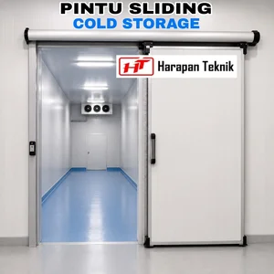 Pintu Cold Storage Sliding Pintu Geser