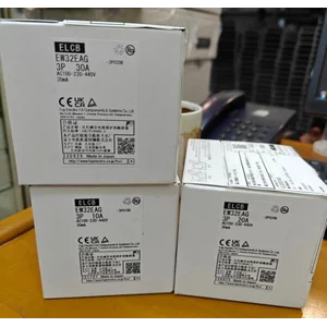 ELCB / EARTH LEAKAGE CIRCUIT BREAKER EW32EAG 3POLE 5A 10A 15A 20A 30A FUJI ELECTRIC 