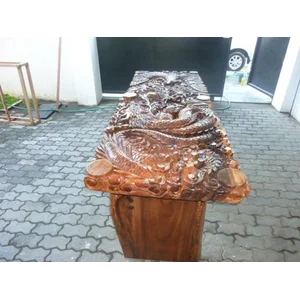 Meja Ukir Dragon Dan Phoenix 