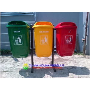 3 In 1 Fiber Garbage Trash
