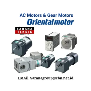 AC GEAR MOTOR ORIENTAL MOTOR PT. SARANA TEKNIK