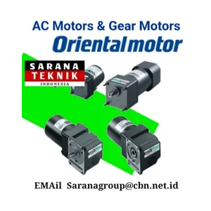 AC MOTOR & GEAR MOTOR ORIENTAL MOTOR PT. SARANA TEKNIK