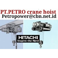 Hoist Crane Hitachi Single Speed (3-Phase)