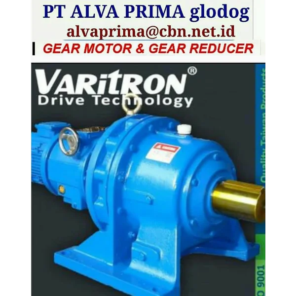 VARITRON GEARMOTOR REDUCER GEARBOX PT ALVA GLODOK VARITRON CYCLO GEAR