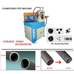 mesin chamfering pipa / Mesin pemotong sisa cutting / chamfering pipe
