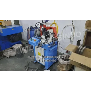 mesin chamfering pipa / Mesin pemotong sisa cutting / chamfering pipe