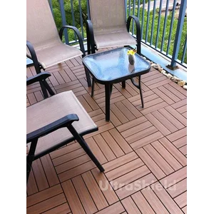 Lantai Kayu Parket Quick Deck Tile