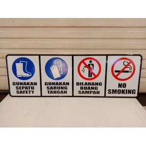 Safety Sign Tanda Peringatan 40x120