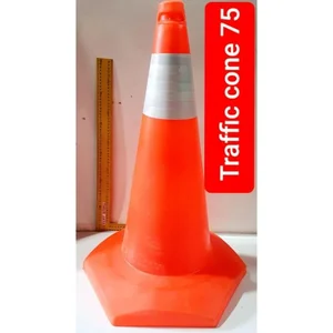 Traffi Cone Plastik  Orange 75cm
