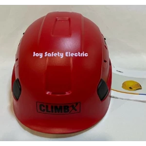 Helm Safety Climbing CLIMB-X Merah