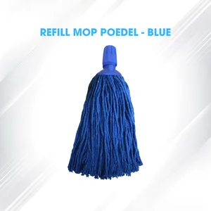 REFILL MOP POEDEL - BLUE - KAIN PEL
