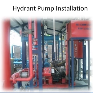 Hydrant Pump Installation By PT. Sakata Utama