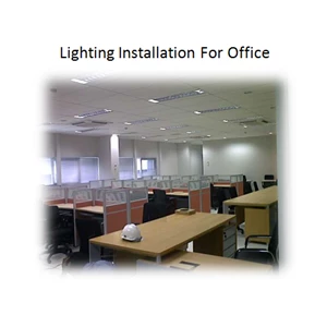 Lighting Installation For Office By PT. Sakata Utama