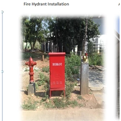 Fire Hydrant Installation By Sakata Utama