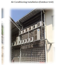 Air Conditioning Installation (Outdoor Unit) By Sakata Utama
