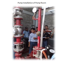 Pump Installation of Pump Room By Sakata Utama