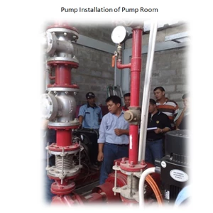 Pump Installation of Pump Room By PT. Sakata Utama