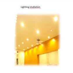 Lighting Hotel Istallation By Sakata Utama