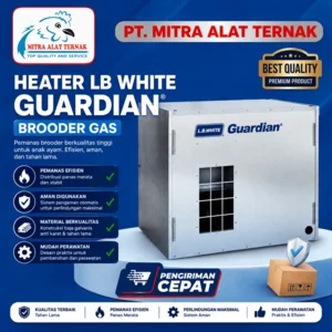 Heater Gas LB White Guardian - Pemanas Kandang Ayam - Pemanas Gas
