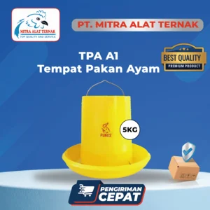 Tempat Pakan Ayam Uk.5 Kg Grade A1 - Tempat Pakan Ayam Manual