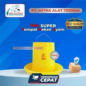 Tempat Pakan Ayam Uk.10 Kg Grade Super