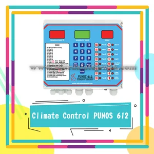 Climate Control PUNOS 612 ( 3 Sensor Suhu + 1 Sensor Kelembapan)