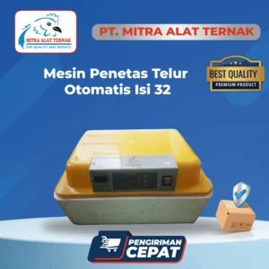 Mesin Penetas Telur Full Otomatis isi 32