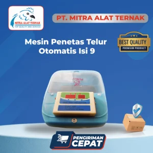 Mesin Penetas Telur Otomatis isi 9