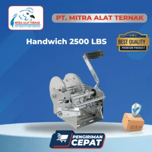 Handwinch 2.500 LBS Boatwinch - Kerekan Terpal 