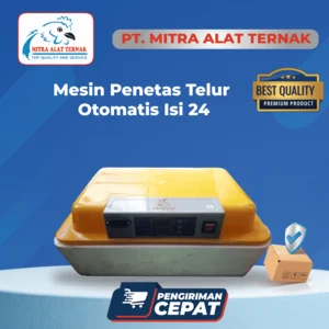 Mesin Penetas Telur Full Otomatis isi 24