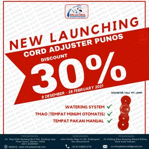 Cord Adjustor Punos - Sparepart TMAO