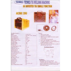 Mesin Las Tig Inverter Tehnica Tig 200Pacdc