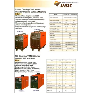 Mesin Pemotong Inverter Plasma Cutting Jasic Cut70 Cut100