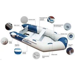 Perahu Karet Supra Lite Zebez Termasuk Perbaikan Ban Renang Single Doble Donut Banana Boat