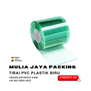 Tirai PVC / Plastik Hijau (Green PVC Curtain)