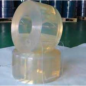 Tirai PVC Plastik Clear / Transparan