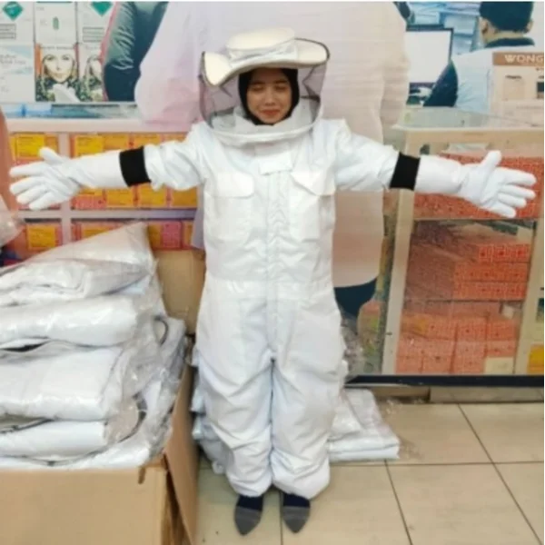 BAJU PELINDUNG LEBAH CUTTON / BEE SUIT FULLSET / BAJU PELINDUNG TAWON