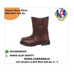 Safety Shoes Black Rhino Bre-0801 Boot (Pull On)