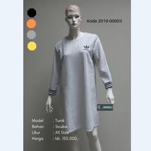 Adidas Embroidery Line Tunic Shirt 2019-00003
