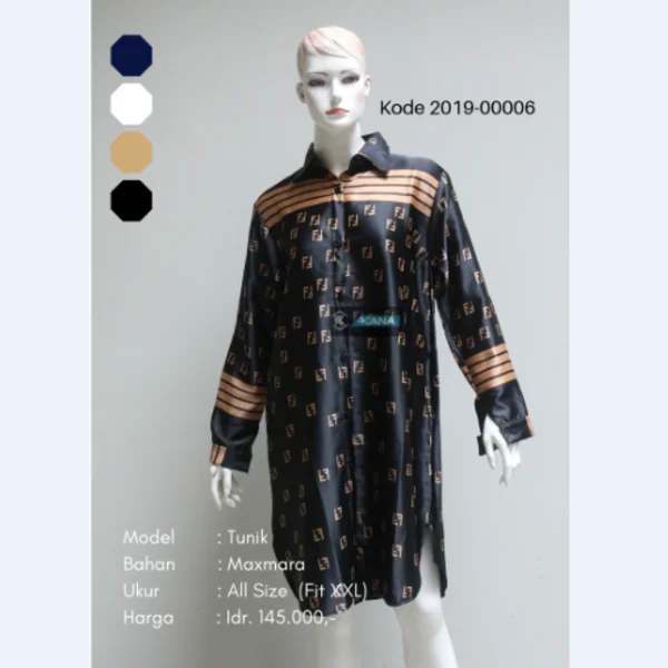 Baju Tunik Krah Hem 2019-00006