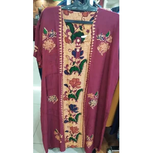 Purple Flower Patterned negligee