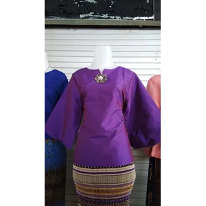 Dark Purple Tafeta Shirt