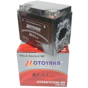 Aki Motor Motoyaka Gtz5s 12Volt 5Ah