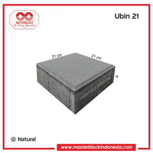 Paving Block Coblestone Size  21 X  21 X 8 Cm