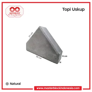 Paving Block Topi Uskup Masterblock Tebal 8 Cm