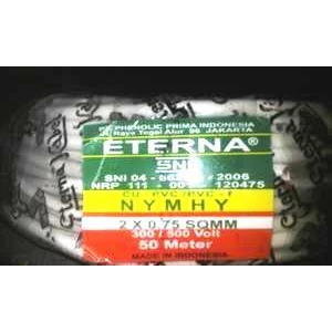 NYMHY cable 2 X 0.75 = 50 Meter brands Eterna 
