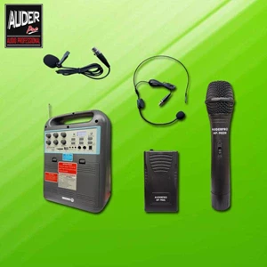 Mikrofon Portabel Amplifier Speaker Wireless Auderpro Ap-902Pa (Usb)